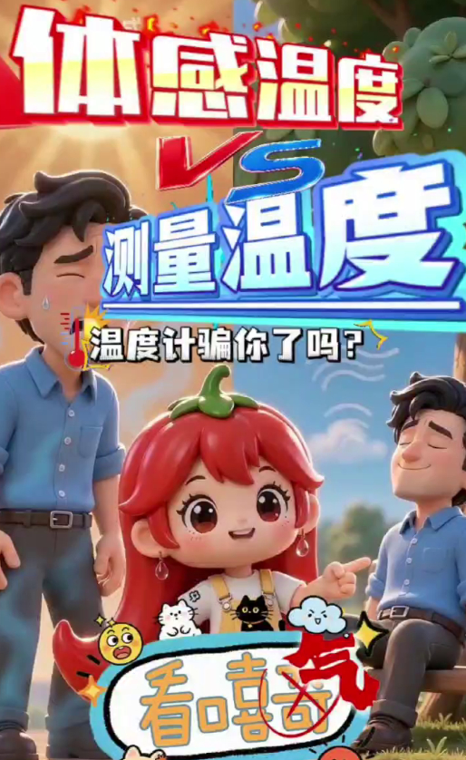 体感温度VS测量温度 温度计骗你了吗？