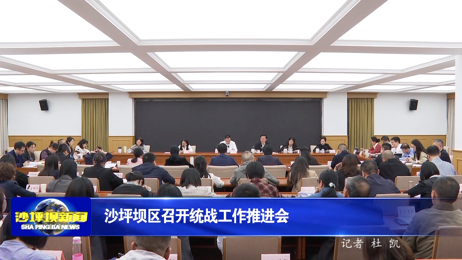 沙坪坝区召开统战工作推进会