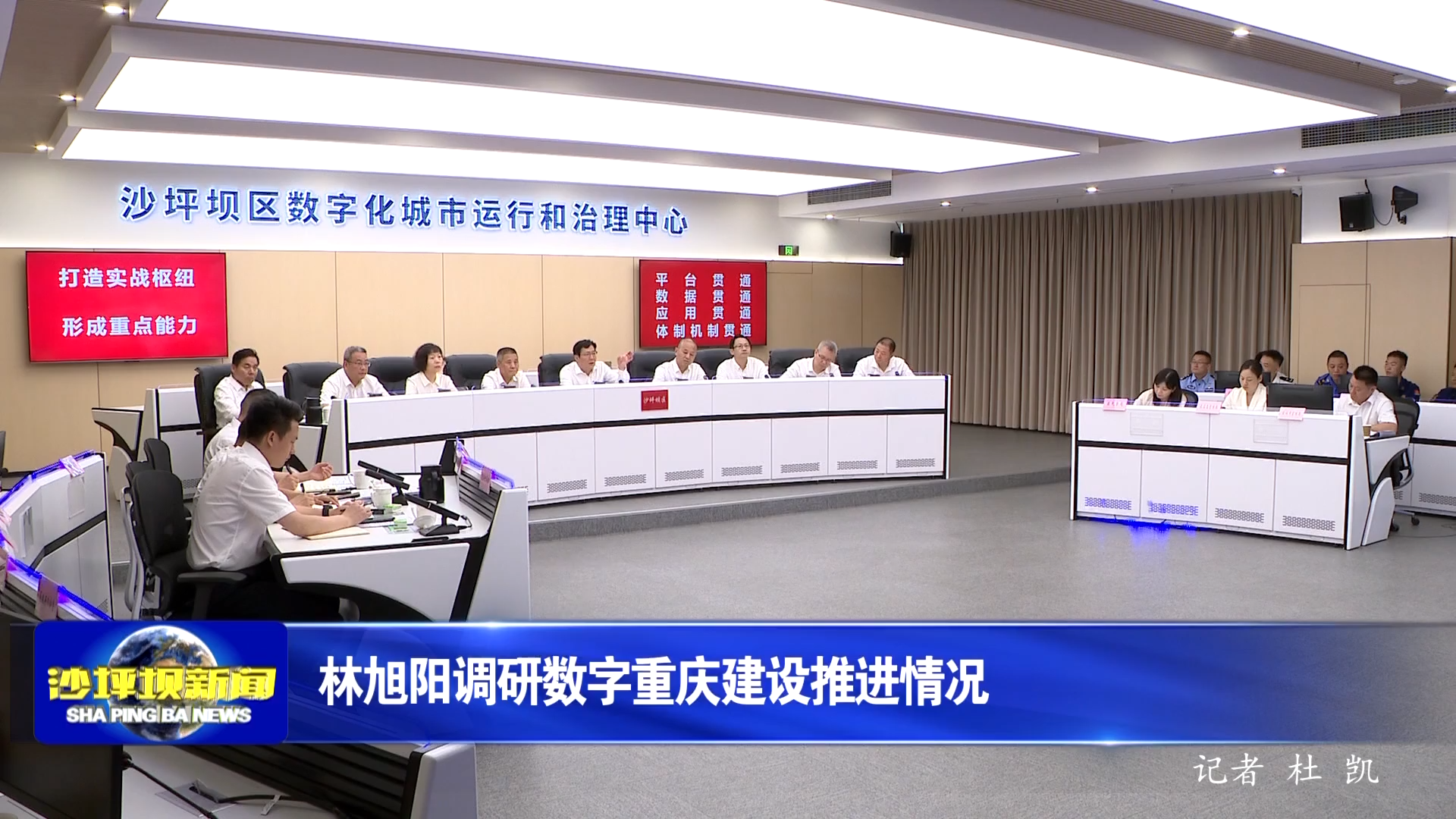 林旭阳调研数字重庆建设推进情况